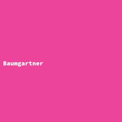 Manufacturer: Baumgartner