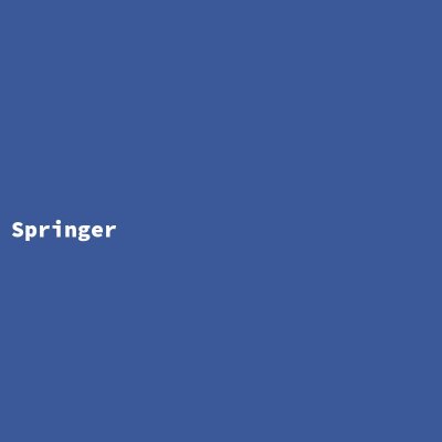 Manufacturer: Springer