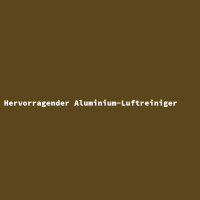 Hervorragender Aluminium-Luftreiniger