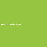 Wertige Seide-Bank