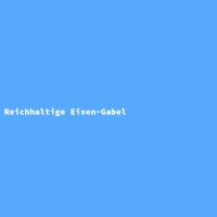 Reichhaltige Eisen-Gabel